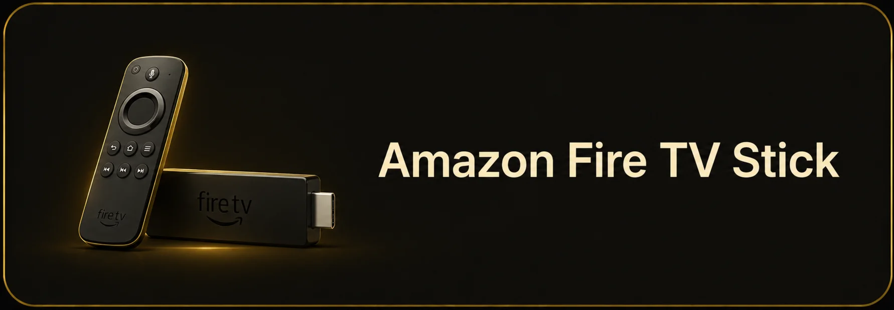 Menu des réglages d'un Fire TV Stick pendant l'installation d'Atlas Pro Max